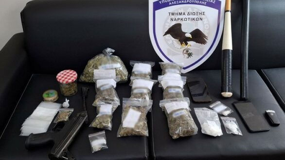 Συνελήφθησαν 7 άτομα για ναρκωτικά στην ΑΜΘ