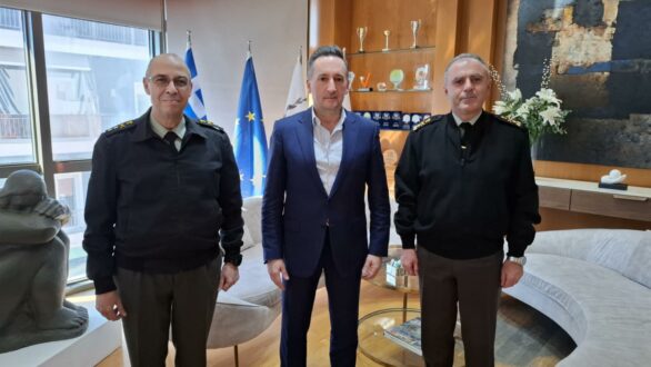 Συνάντηση Δημάρχου Αλεξανδρούπολης με τον απερχόμενο και τον νέο Διοικητή της ΧΙΙ Μεραρχίας