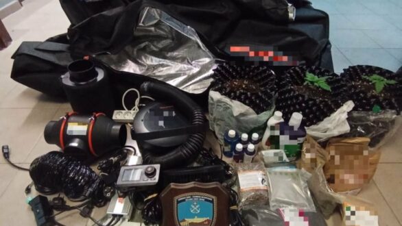 Σύλληψη 31χρονου στην Καβάλα για κατοχή και καλλιέργεια κάνναβης