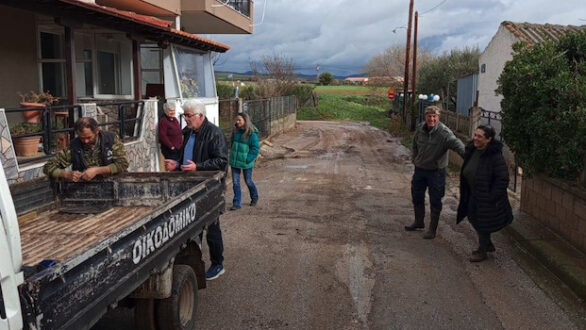 Κλιμάκιο της ΤΕ Έβρου του ΚΚΕ επισκέφτηκε τις πληγείσες περιοχές της Αλεξανδρούπολης