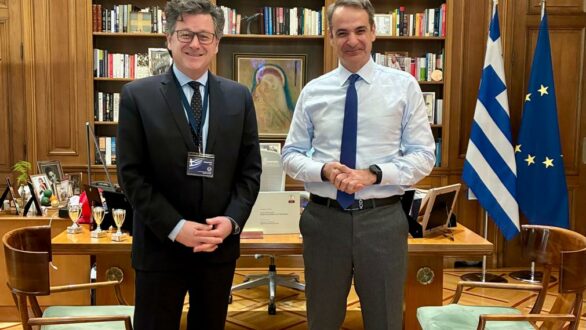 Συνάντηση Δημάρχου Ορεστιάδας με τον Πρωθυπουργό