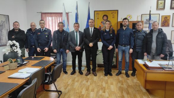 Συναντήσεις της Ένωσης Αξιωματικών ΕΛ.ΑΣ. ΑΜΘ με την ηγεσία της Αστυνομίας στην Κομοτηνή