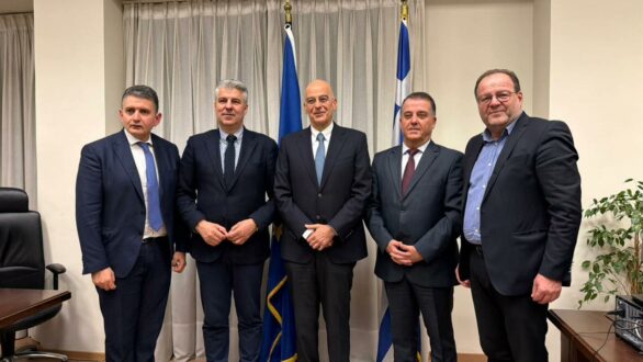 Συνάντηση του Περιφερειάρχη Αν. Μακεδονίας & Θράκης με τον Υπουργό Εθνικής Άμυνας