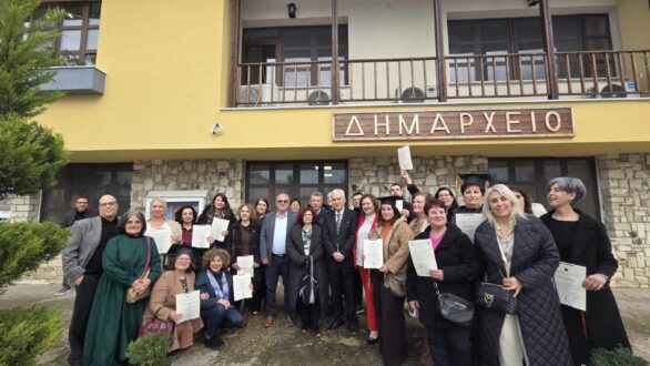 Τελετή αποφοίτησης Δομών Υφαντικής Σουφλίου, Αρδανίου και Σοφικού στο Δημαρχείο Σουφλίου