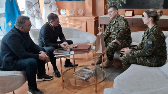 Εθιμοτυπική συνάντηση Δημάρχου Αλεξανδρούπολης με τον νέο Διοικητή της 23ης Τεθωρακισμένης Ταξιαρχίας Αλεξανδρούπολης
