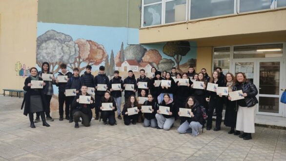 1ο βραβείο για το 5ο Γυμνάσιο Αλεξανδρούπολης “Ελένη Φιλιππίδη” στο 2ο Μαθητικό Συνέδριο στην Καστοριά