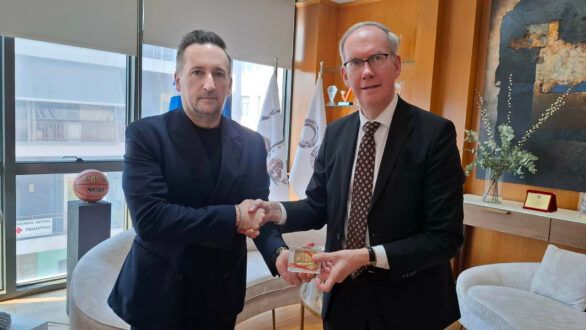 Συνάντηση του Δημάρχου Αλεξανδρούπολης με τον Πρέσβη της Σουηδίας στην Αθήνα