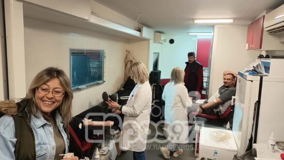 Με ρεκόρ συμμετοχής η αιμοδοσία στο εσπερινό ΕΠΑΛ Ορεστιάδας